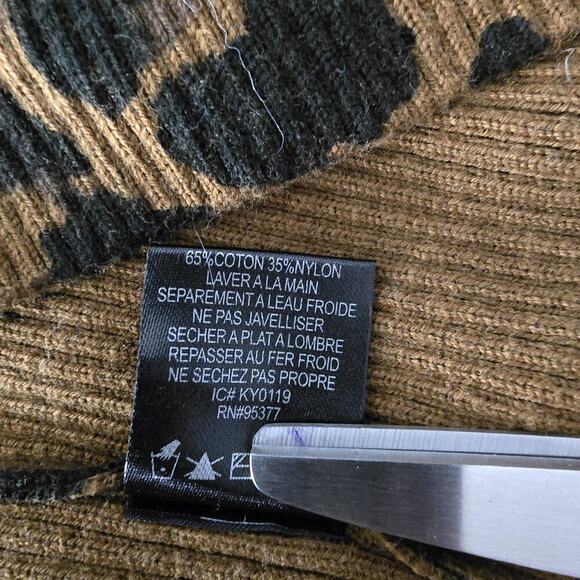 Sanctuary Lenox Leopard Animal Print Open Duster Long Cardigan Size Women’s‎ XL - Picture 9 of 9